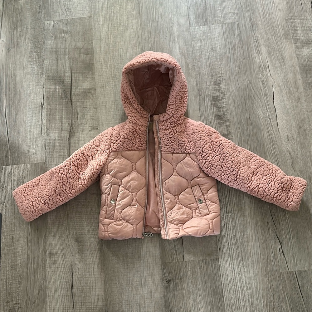 Michael Kors Sherpa and puffer jacket